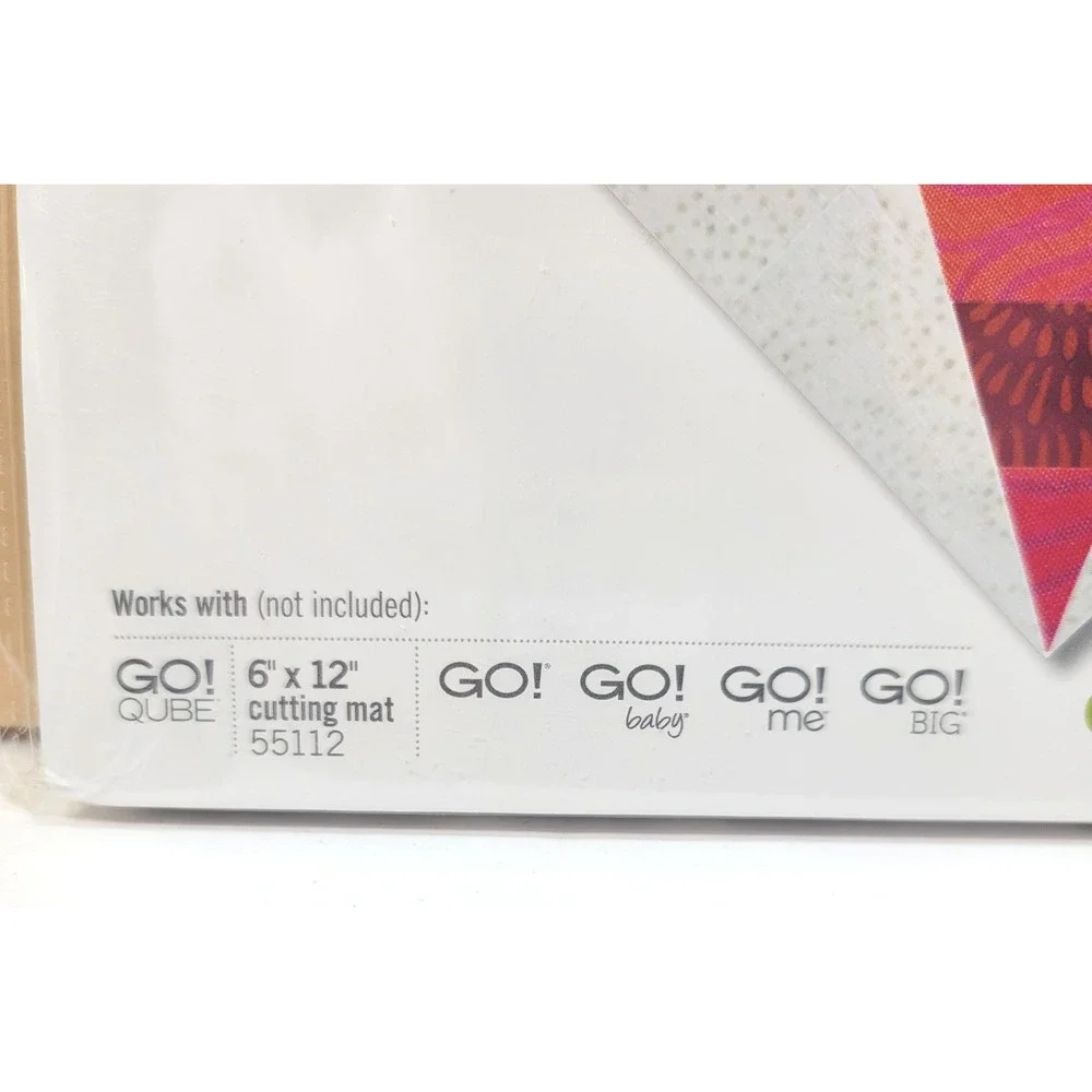 AccuQuilt GO! Priscilla Stripe 6 inch Finished Block Fabric Cutting Die‎ 55607